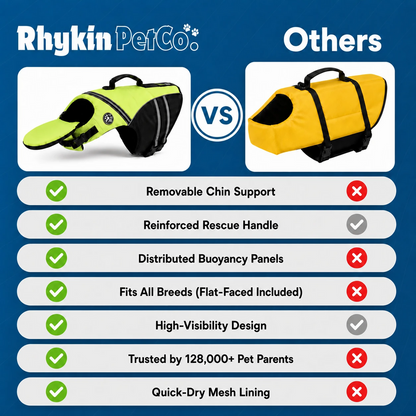 Life jacket versus standard jackets comparison